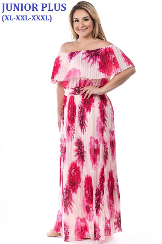 PLUS MAXI DRESS