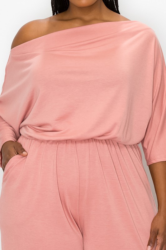 PLUS SIZE JUMPSUIT
