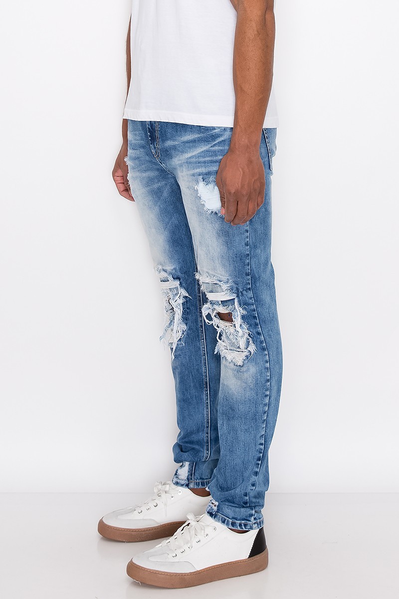 MENS BIKER JEANS