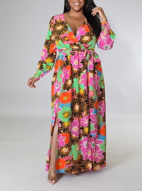 PLUS MAXI DRESS