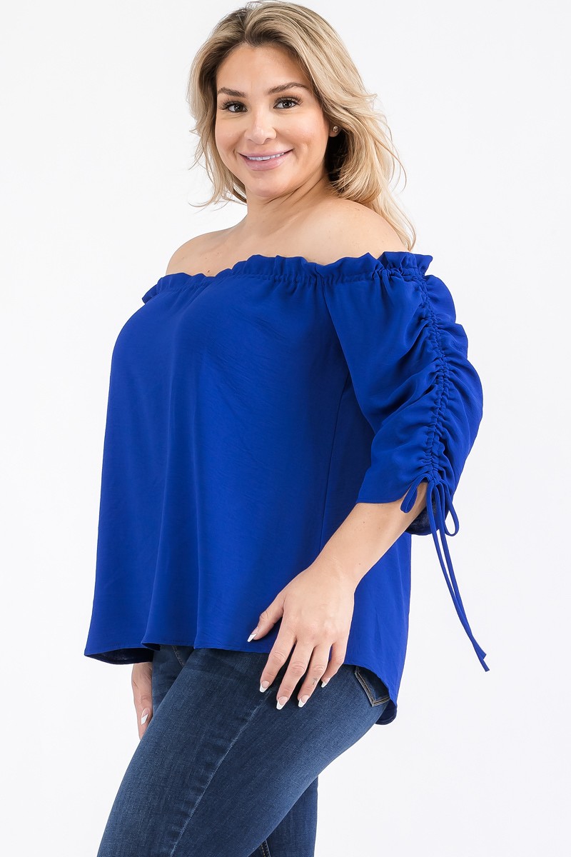 PLUS 3QTR SLEEVE TOPS