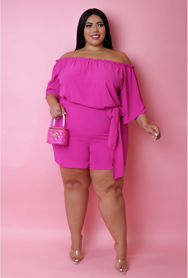 PLUS SIZE ROMPERS