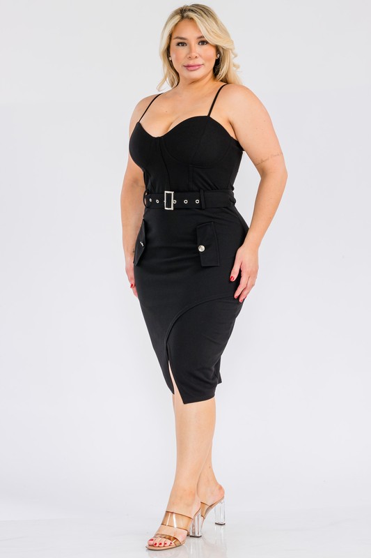 PLUS BODYCON DRESS