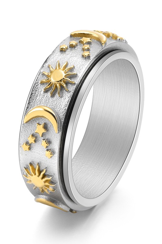 TITANIUM SPINNER RINGS