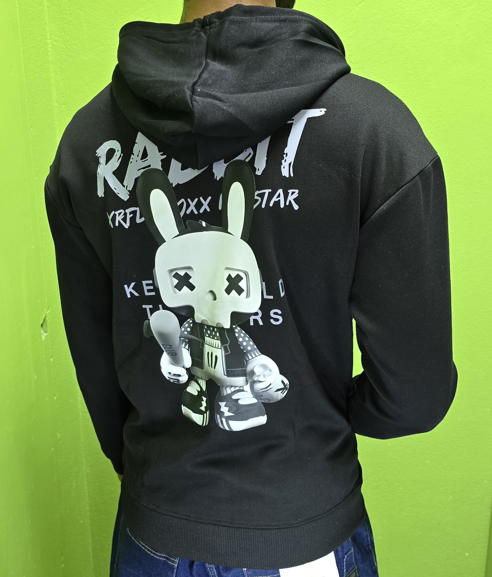 MEN HOODED LSLV SWTR