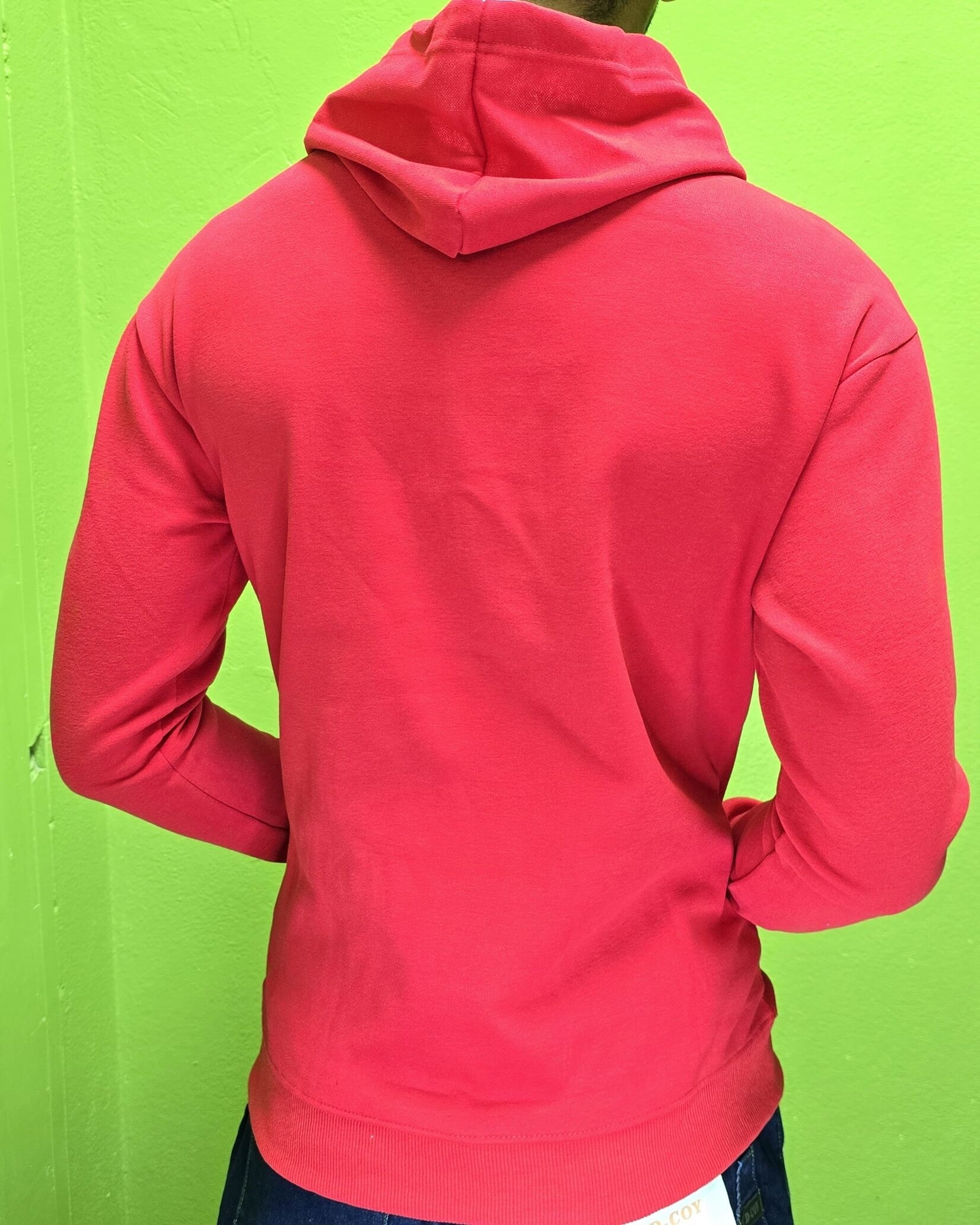 MEN HOODED LSLV SWTR