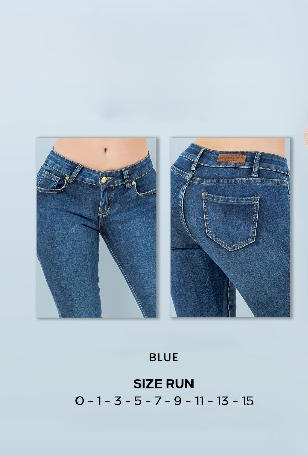 LADIES LOWRISE DENIM