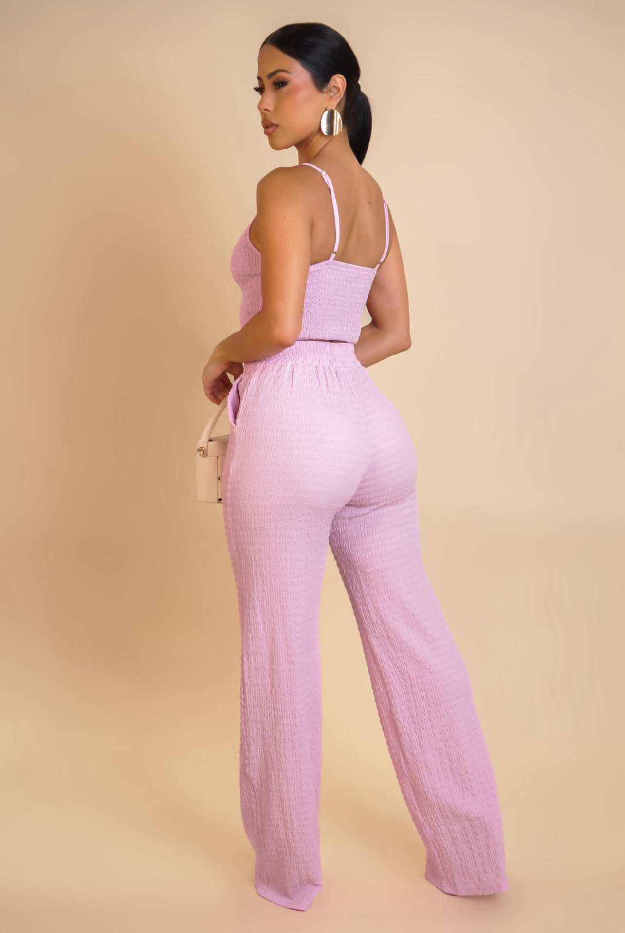 CROP TOP AND PANT SET