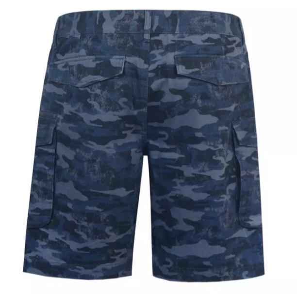 MEN CAMO CARGO SHORTS