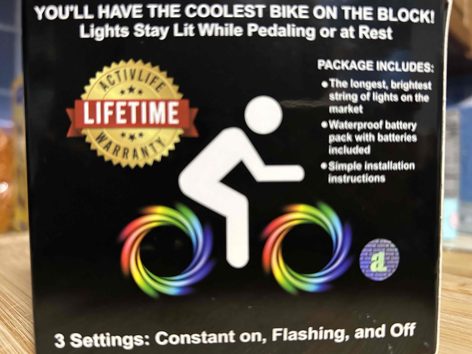 ACTIVE LIFE BIKE WHEEL LIGHTS