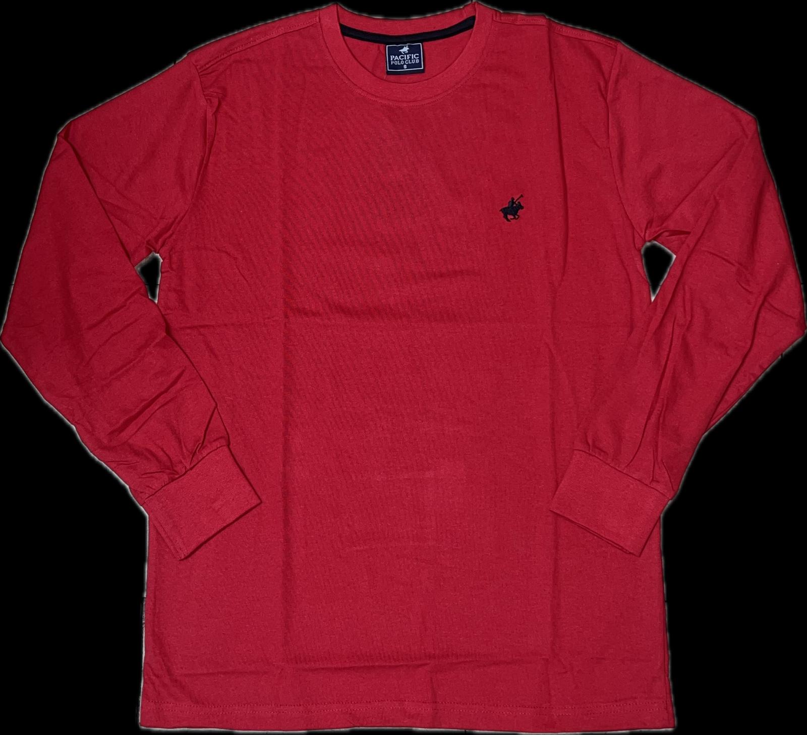 MEN CREW NECK LS TSHRTS