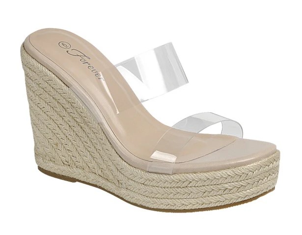 LADIES SLIP ON WEDGES