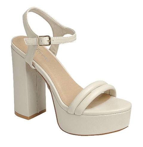 LADIES 2STP BOX HEELS