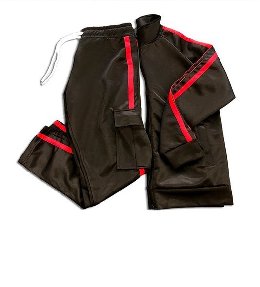 MEN STRIPED TRACKSUITS