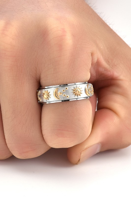 TITANIUM SPINNER RINGS