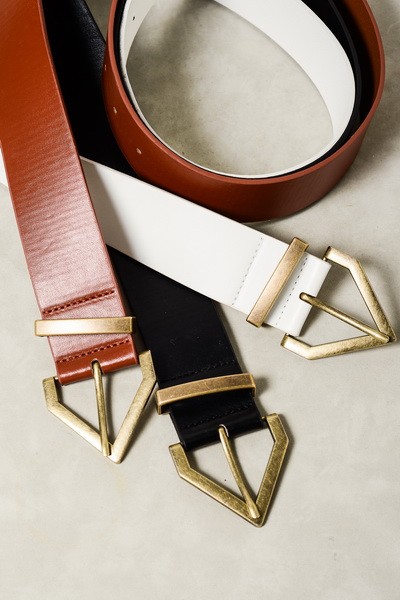 POINTED BUCKLE BELTS