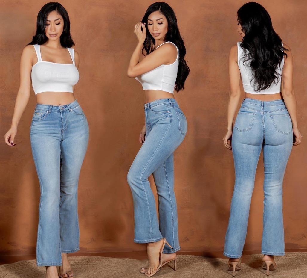 LADIES BOOTCUT JEANS