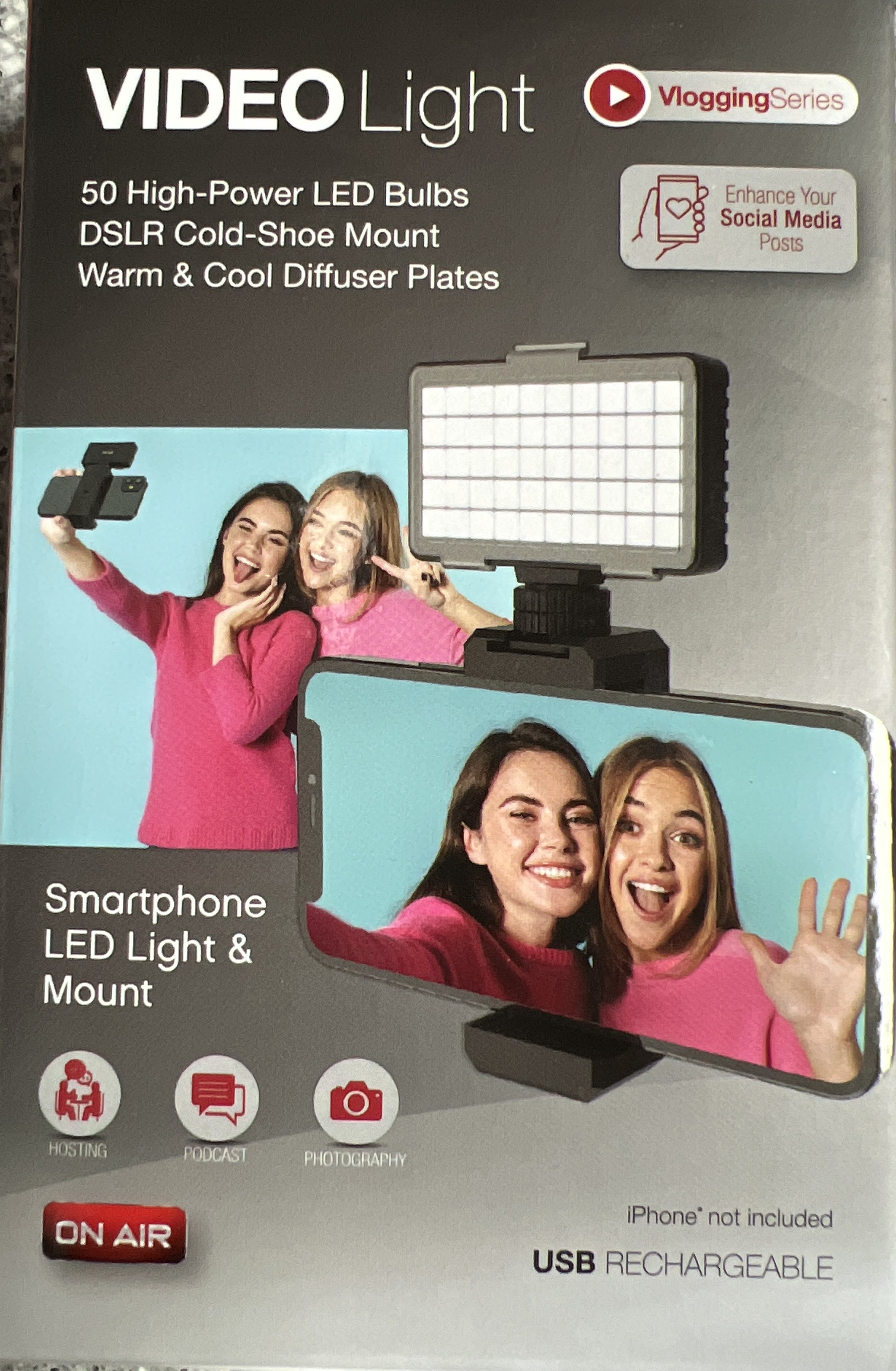 VIDEO LIGHT FOR PHONES