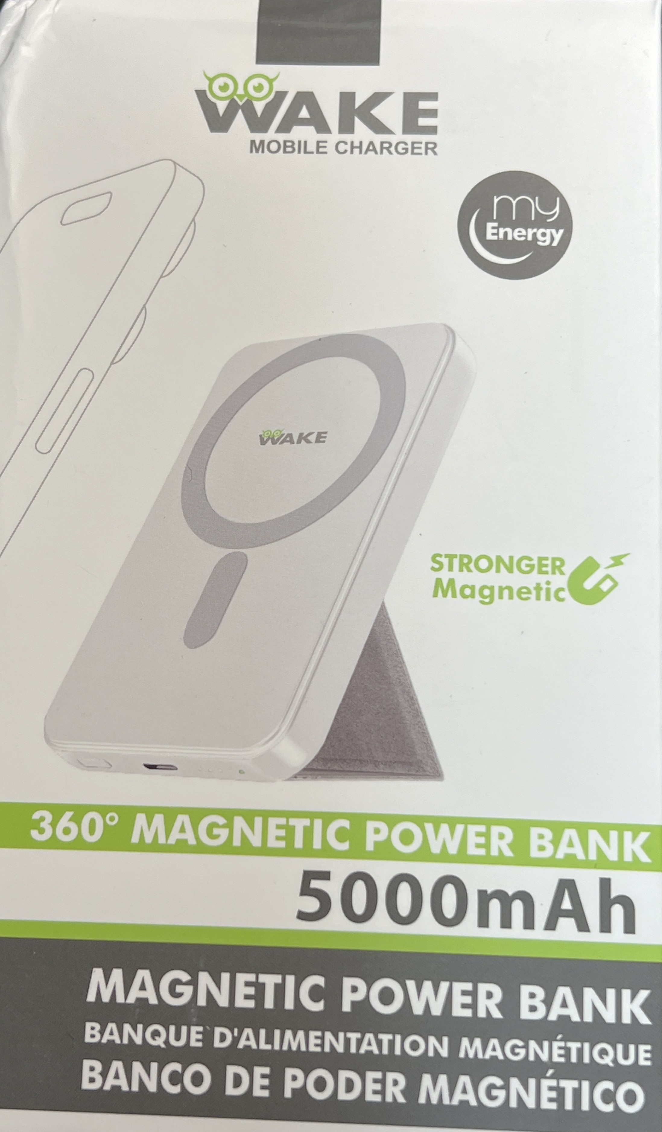 WAKE POWER BANK 5000MAH