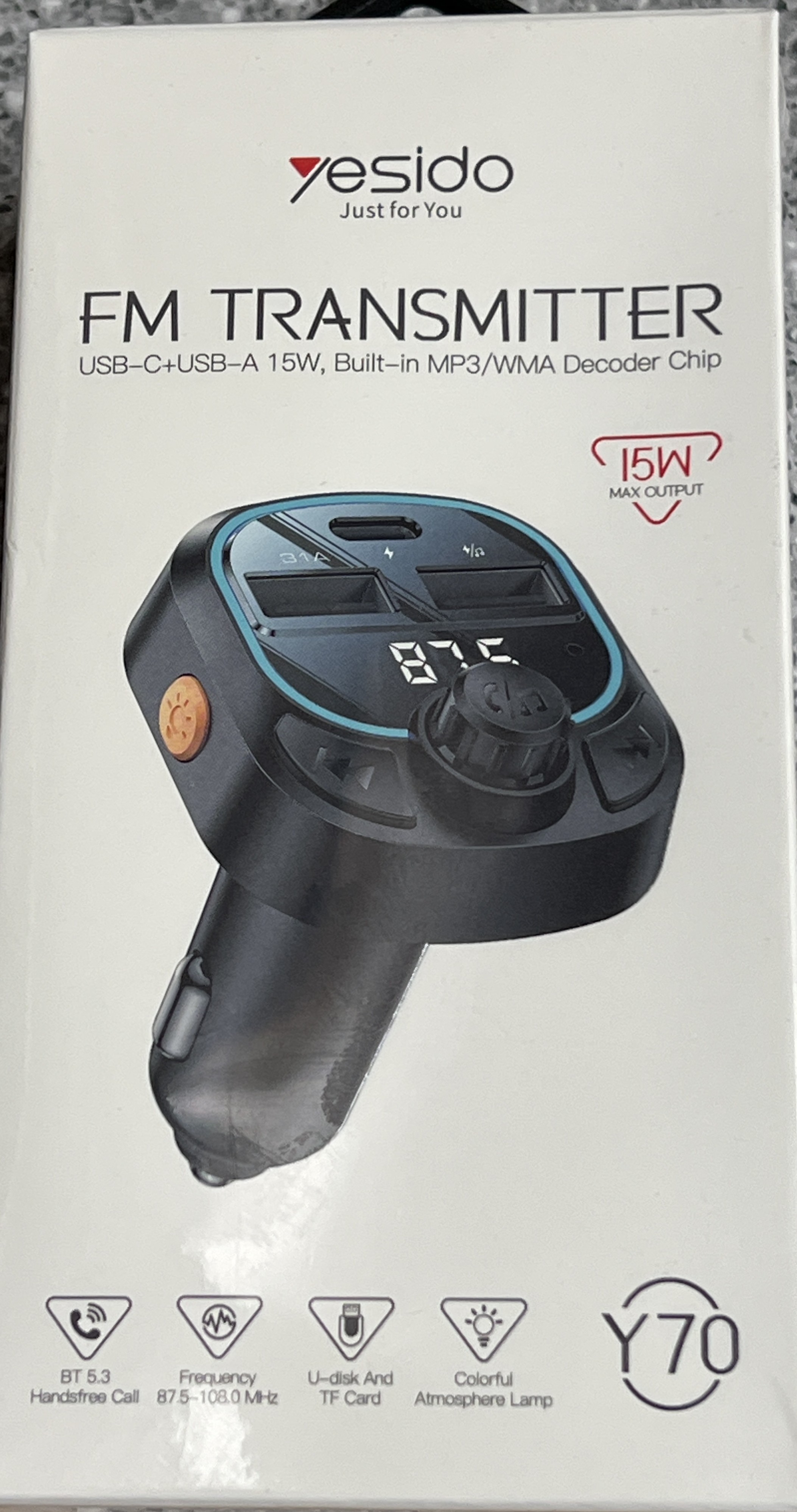 YESIDO FM TRANSMITTER