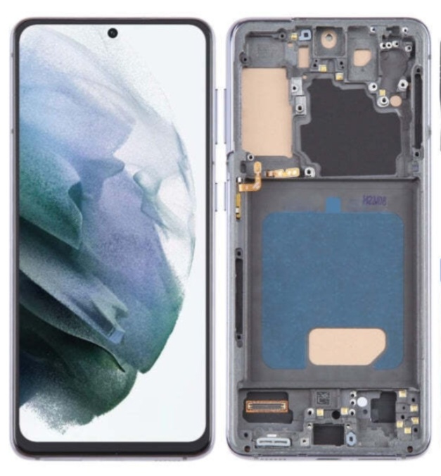 S21 LCD SCREEN IN FRAME