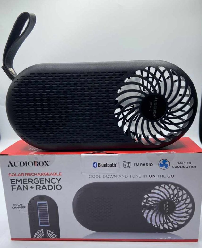 AUDIOBOX PORTABLE SPEAKER FAN