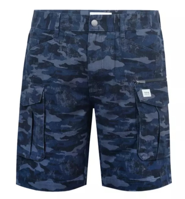 MEN CAMO CARGO SHORTS