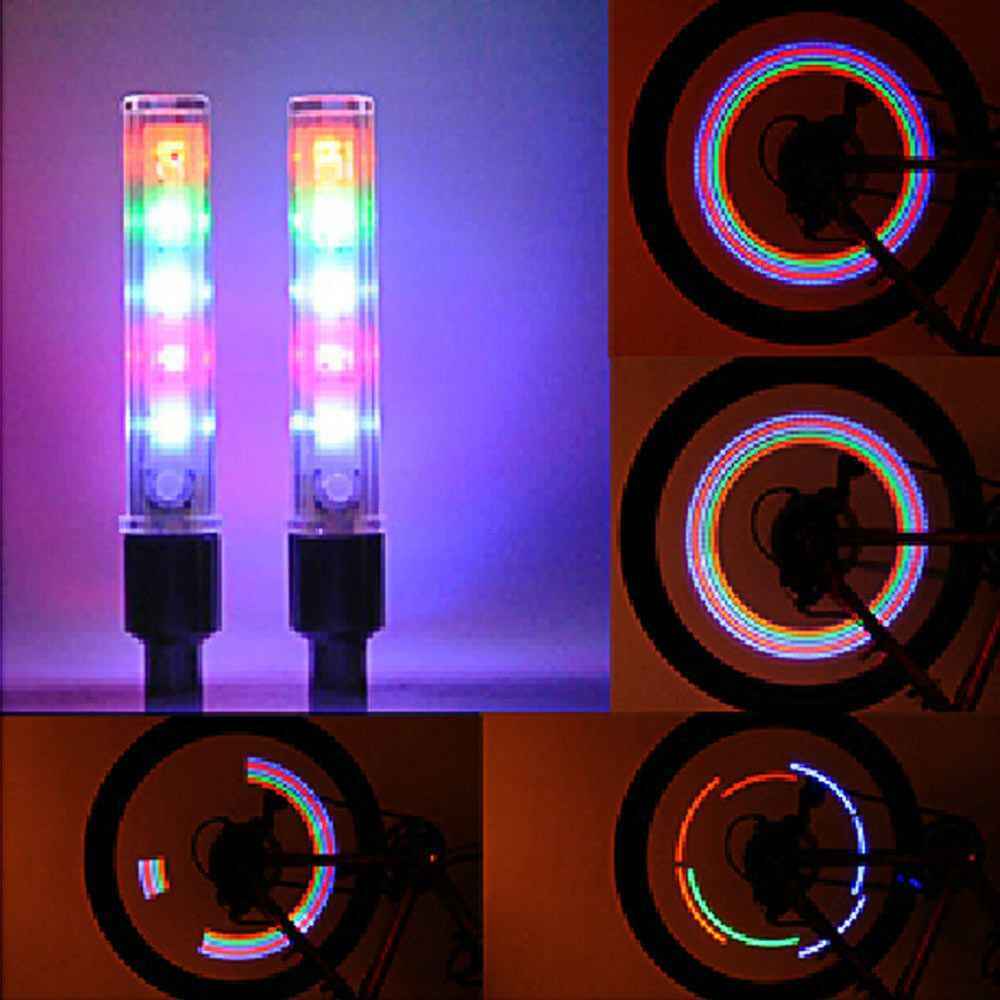 BIKE TIRE LIGHT LED COLOR