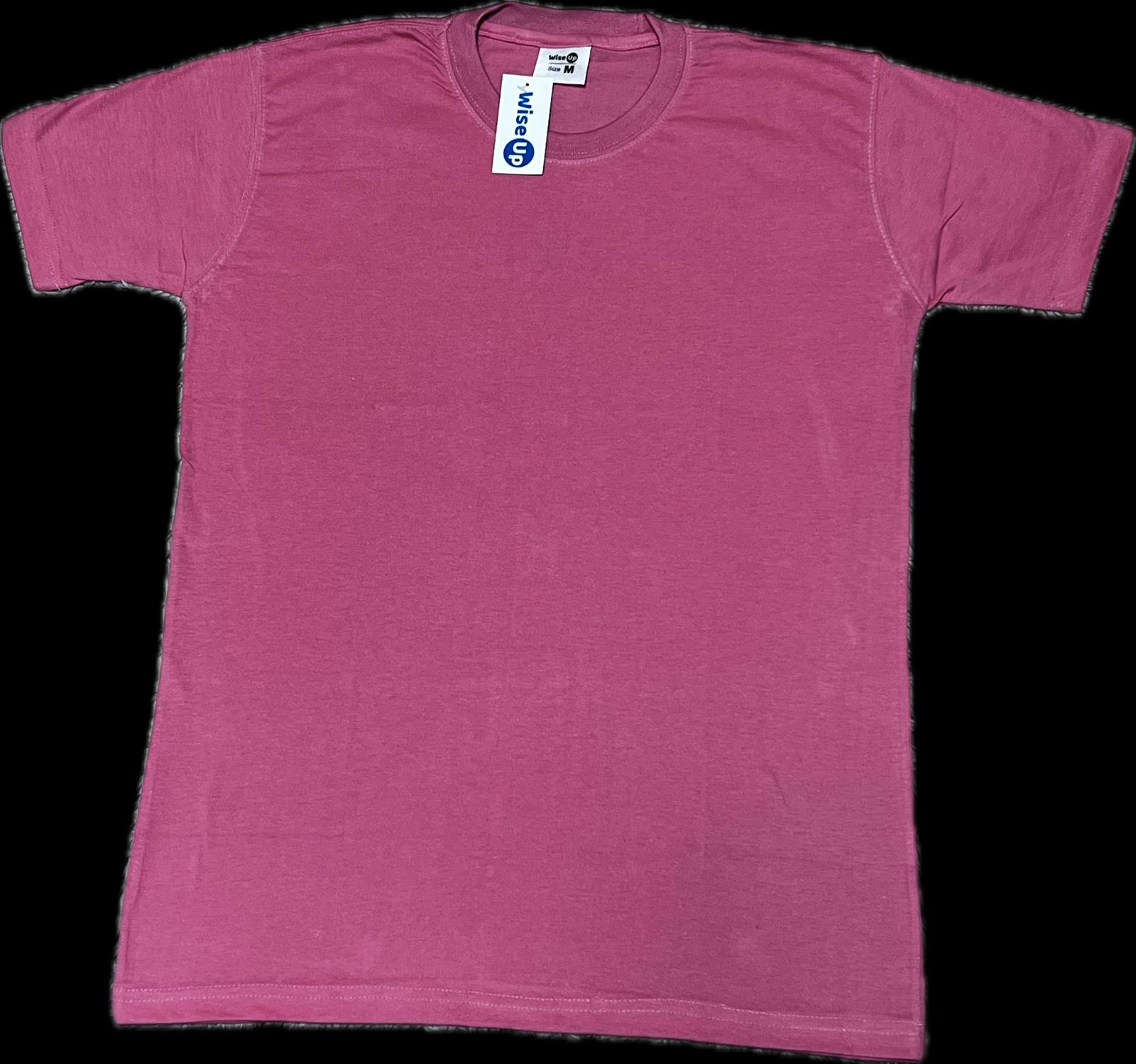 UNISEX SOLID CREW NECK TSHIRTS