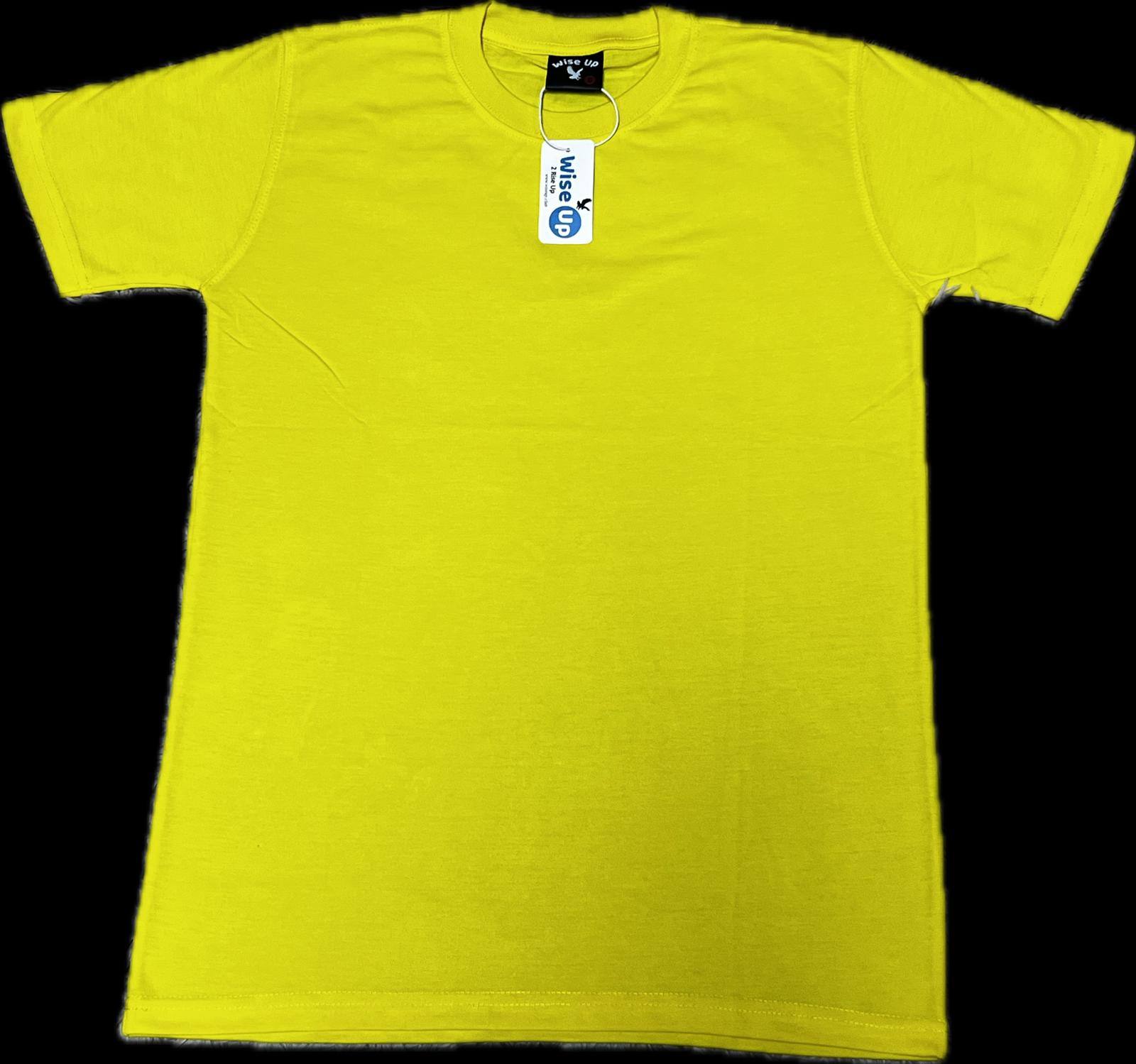 UNISEX SOLID CREW NECK TSHIRTS