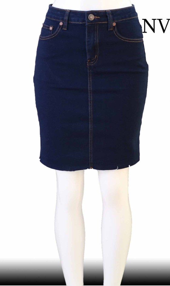 MIDI JEANS SKIRTS