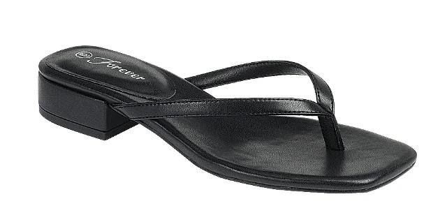 PLAIN THONG SANDALS