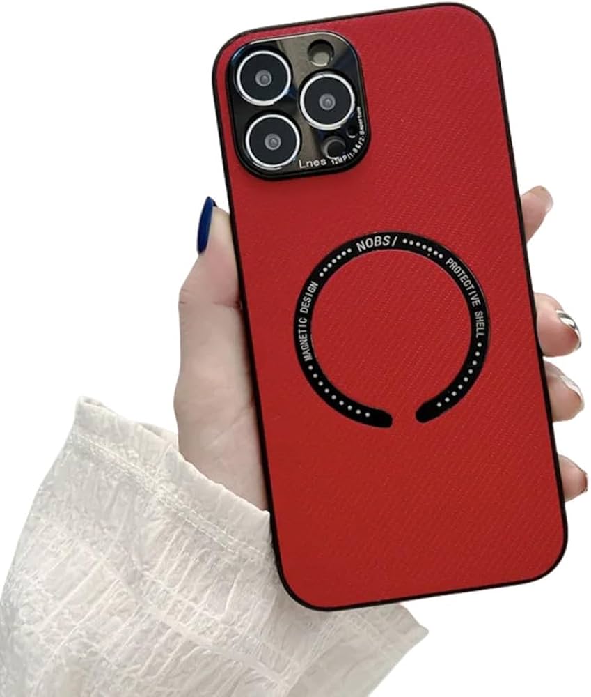 IPHONE 14 13 TEXTURE DESIGN MAGNETIC CASE