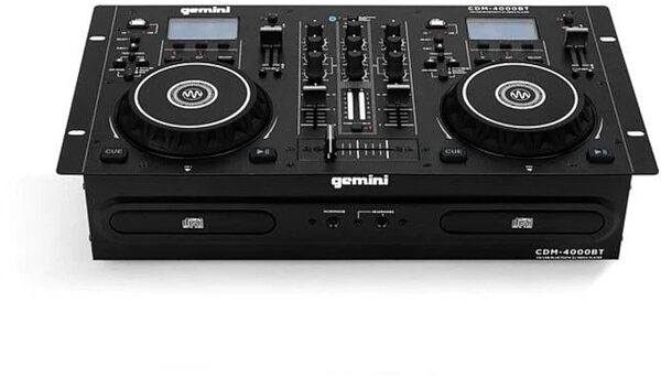 GEMINI DJ DUAL CD USB MEDIA PLAYER BT