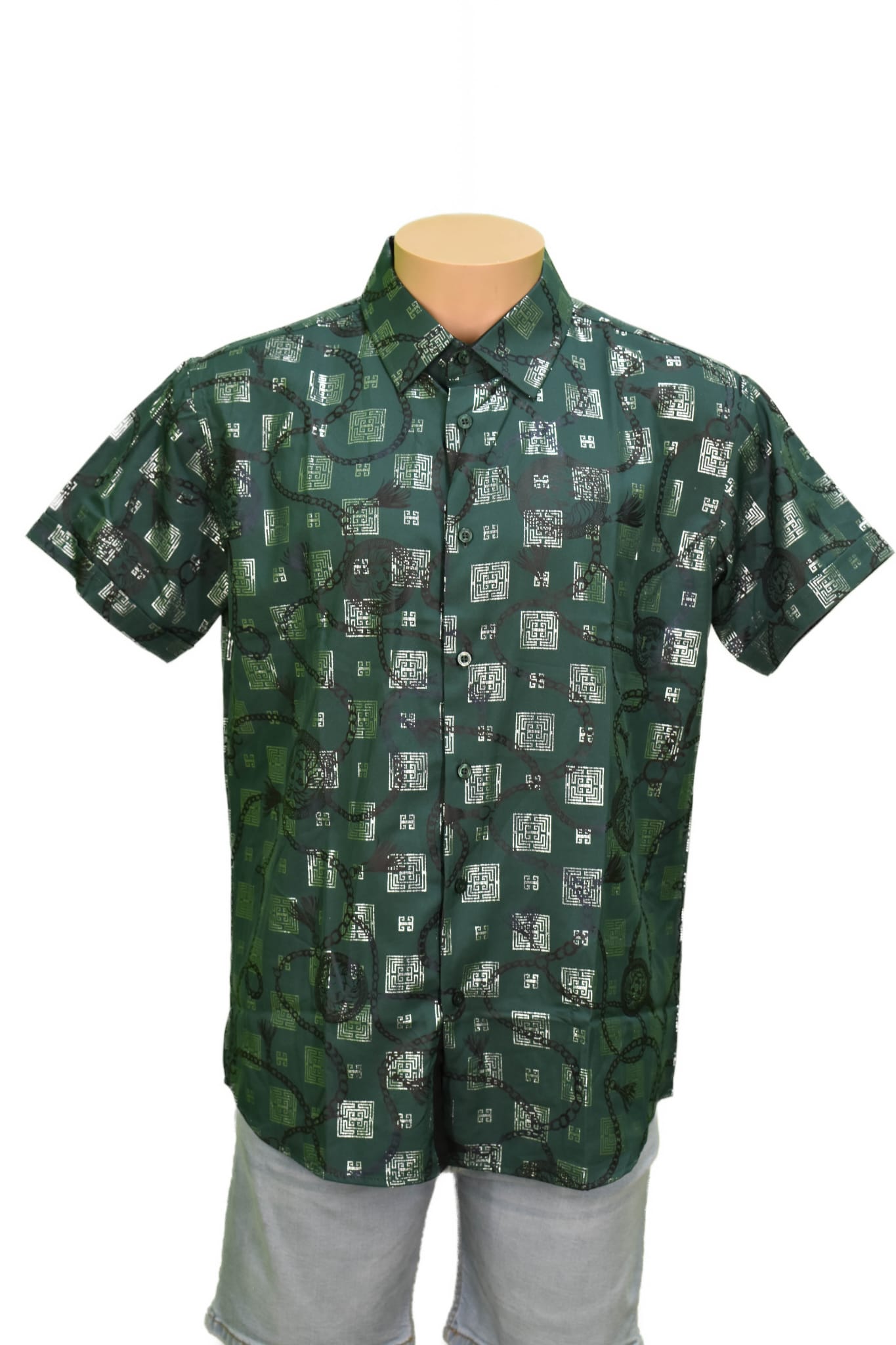 MEN FORMAL SHORT SLEEVE SHIRTS