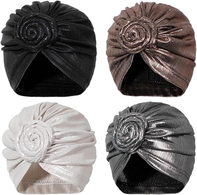 TURBANS METALIC CAP