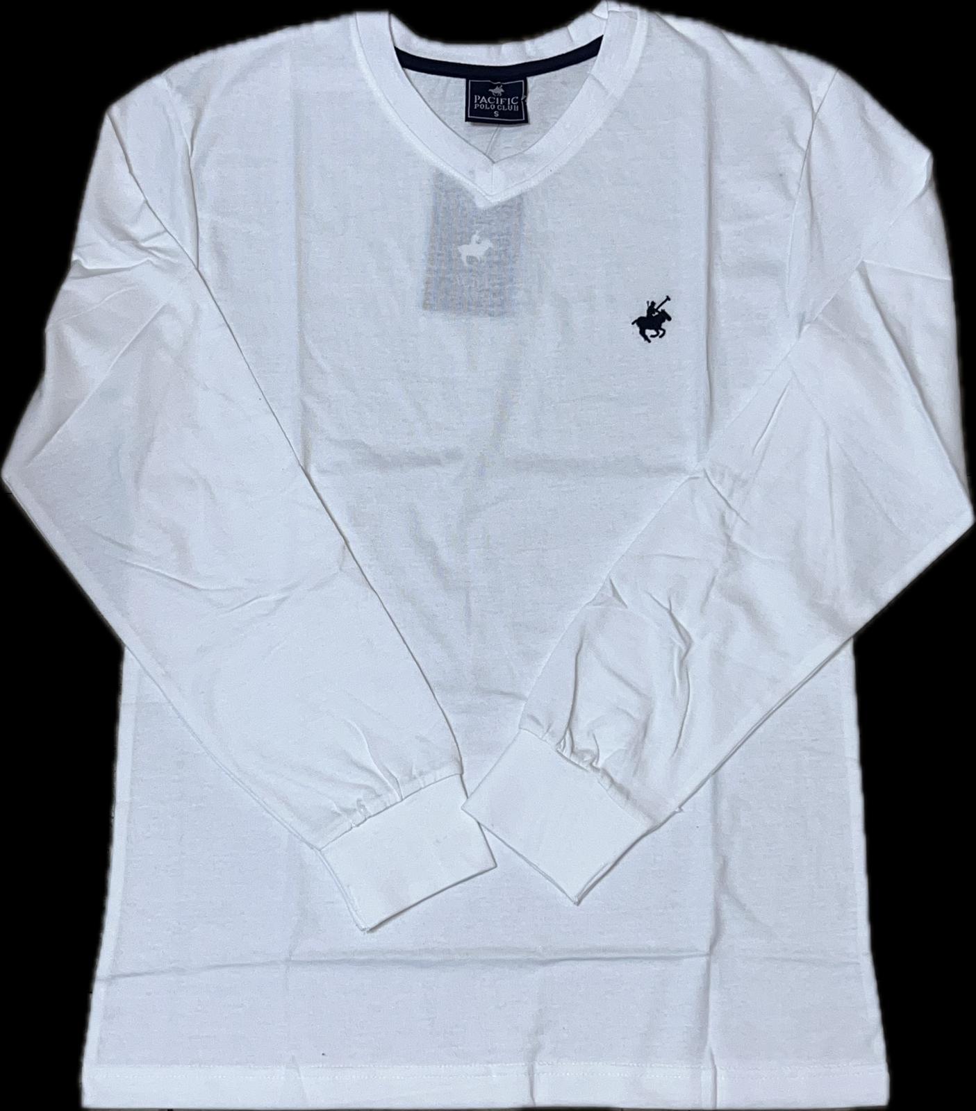 MEN VNECK NECK LS TSHRTS